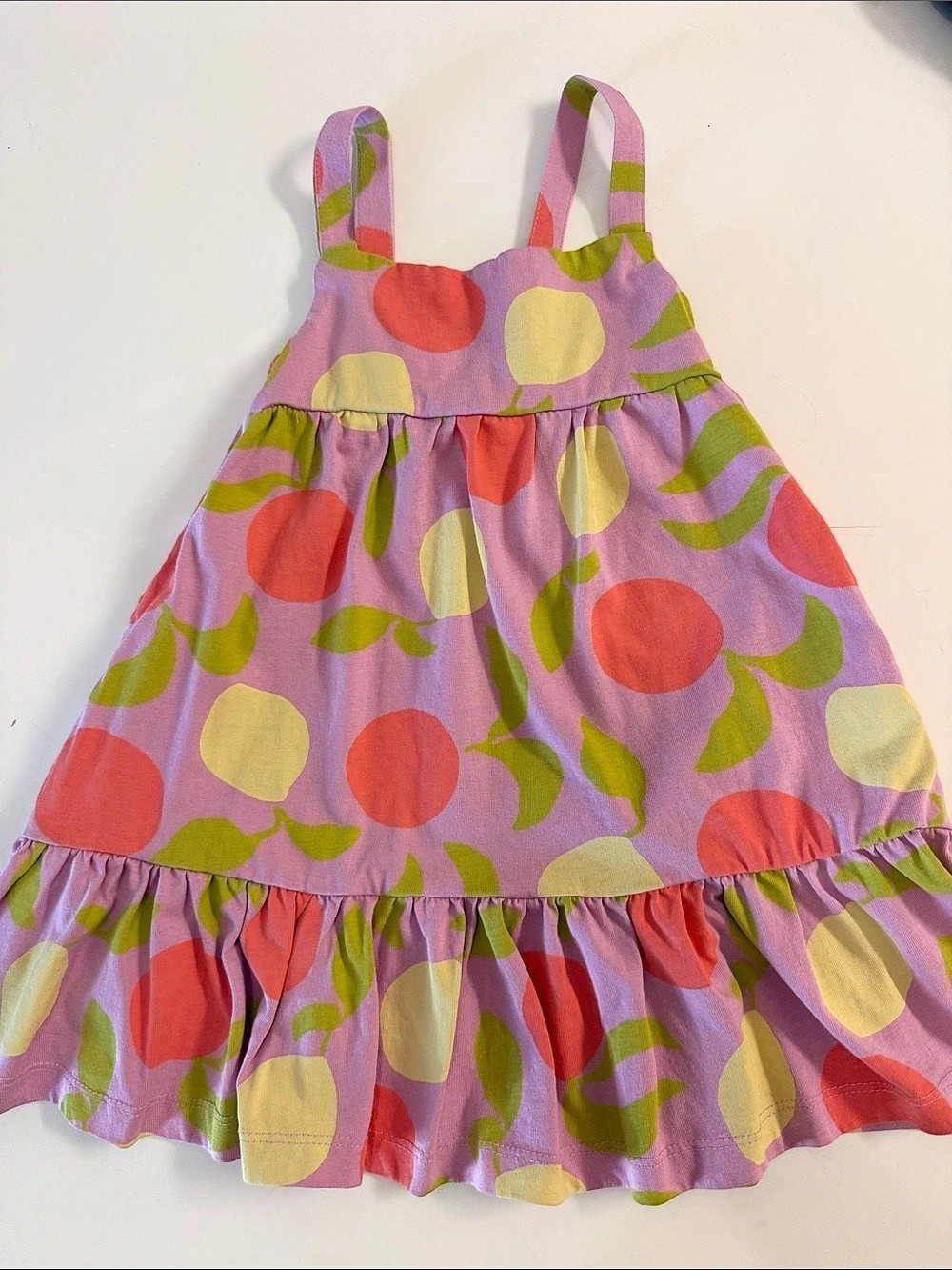 Hanna Andersson Girls 3T Abstract Print Dress Like New